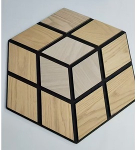 Panneau en bois MDF moderne et lisse avec grain personnalisable pour armoire de chambre, décoration de surface pour hôtels et gymnases - Product Image 1