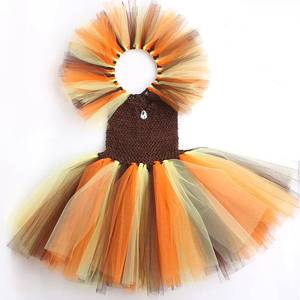 Nouvelle Collection 2026 : Jupes en Tulle pour Enfants, Robes Tutu Mignonnes pour Halloween, Costumes de Lion pour Filles - Vente en Gros ODM/OEM - Product Image 4