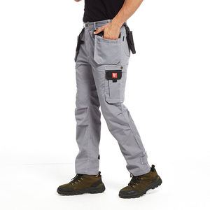 <span class=keywords><strong>Pantaloni</strong></span> da <span class=keywords><strong>uomo</strong></span> rinforzati <span class=keywords><strong>pantaloni</strong></span> da costruzione per ginocchia con tasca per attrezzi per carpentiere ingegnere elettrico - Product Image 4