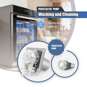 Перистальтический насос LEFOO 12В/24В постоянного тока, 0~2 мл/мин, микродозирующий, для воды, моющих средств, этанола и других жидкостей - Product Image 1