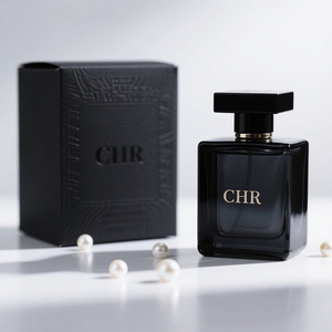 Bottiglia di profumo di vetro del collettore con lo spruzzo della pompa 30ml 50ml 100ml in scatola regalo - Product Image 4