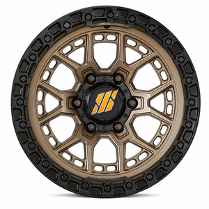 Rines SRD Personalizados de Aleación Forjada con Beadlock, Color Bronce, Todoterreno, 6x139.7, <span class=keywords><strong>4x4</strong></span>, de 16-20 Pulgadas para Toyota Tundra, Nissan Titan - Product Image 1
