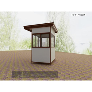 Kiosque préfabriqué en structure acier avec panneaux sandwich, design moderne HG-P17062071 - Product Image 2