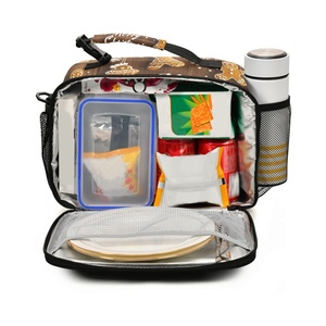 Christmas Festival Custom Logo Promotional Outdoor Insulated Thermal Cooler Bag Portable Food Takeway <b>Lunch</b> <b>Box</b> Bag - Product Image 2