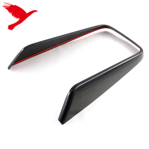 Para <span class=keywords><strong>Honda</strong></span> <span class=keywords><strong>2023</strong></span> <span class=keywords><strong>CRV</strong></span> 2024 2025, accesorios interiores de coche, Panel de cambio de marchas, cubierta superpuesta, decoración embellecedora, ABS, fibra de carbono, negro, 1 unidad - Product Image 6