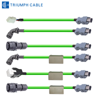Cable de comunicación industrial V90 Cable de señal preensamblado 6fx3002-2ct12 Cable codificador de servo adecuado para Siemens
