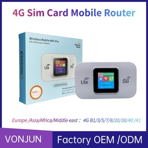 Router Móvil MF680 4G, Router WiFi Portátil con SIM y Batería de 3000mAh, Hotspot LTE para Europa/Asia/África - Product Image 3