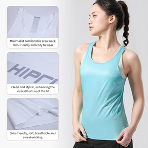 Men's Summer Sporty Quick Dry Elastic Fitness Sleeveless <b>Run</b> <b>Singlet</b> Compression Shirt with Breathable Feature - Product Image 4