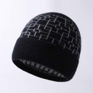 <span class=keywords><strong>Ensemble</strong></span> <span class=keywords><strong>écharpe</strong></span> et <span class=keywords><strong>bonnet</strong></span> en laine et <span class=keywords><strong>cachemire</strong></span> de haute qualité, idéal pour se tenir au chaud en hiver - Product Image 6