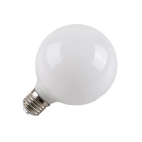Ampoule à filament LED en verre opale G45 G50 G60 G80 G95 G125 A60 4W 6W 8W E27 B22 220V avec blanc chaud ou blanc froid