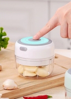 USB Mini Draadloze Knoflookmolen Voedsel Groente Vlees Peper Chili Snijder Keuken Gadgets Molen 100ml/250ml