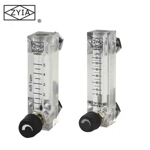 Dòng chảy thấp Acrylic Bảng điều chỉnh với van điều chỉnh khí Oxy Y Tế Kính rotameter cho bệnh viện sử dụng - Product Image 4