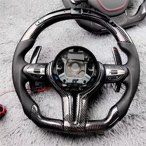 <span class=keywords><strong>Volante</strong></span> Deportivo de Lujo con 3 Radios de 40 mm, de Fibra de Carbono y Cuero, Estilo M Sport, para F10-F36 E70-E90 M3/M5 E/F, Venta al Por Mayor de Fábrica - Product Image 3