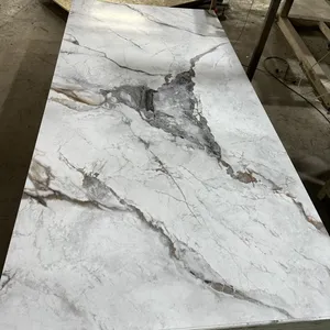 Uv Marble Board High Quantity Pvc Marble Board For Indoor Wall Decoration