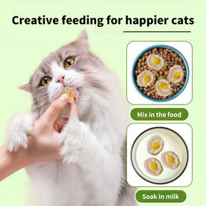 Makanan hewan Protein tinggi, makanan hewan piaraan Premium, buah/sayuran, minyak ikan, susu kambing, 100g, makanan ringan, melubangi telur, Protein tinggi - Product Image 3