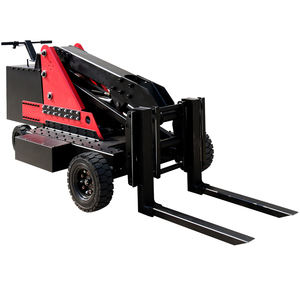 קומפקטי 1 טון 4wd חשמלי להגיע מלגזה עם תלי הידראולי עבור מחסן שטח מחוספס - Product Image 4