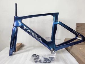 เฟรมจักรยานเสือหมอบคาร์บอนไฟเบอร์รุ่นใหม่ TFSA JH10 Disc T800 พร้อมแฮนด์คาร์บอนไฟเบอร์ในตัว EPS สำหรับจักรยานแข่ง - Product Image 2