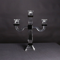 Bougeoir en cristal K9 de style européen en argent fait à la main avec logo personnalisé gravé pour les mariages, Noël, la décoration de la maison