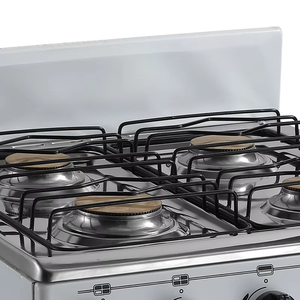 Venti pollici gamma di cucina quattro bruciatore a Gas Free Standing forno con forno in ghisa supporto pentola forno bruciatore - Product Image 3
