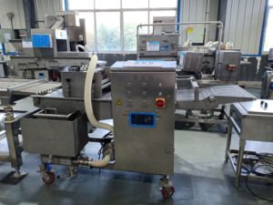 Machine d'enrobage en continu de viande de boulette de crevette de pépite de poulet et de burger d'acier de l'industrie 304 - Product Image 6