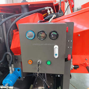 CE Certification High-Efficiency Mobile Wood Shredder Diesel Branch Crusher for Garden <b>Waste</b> Made in China One-Year Warranty - Product Image 4