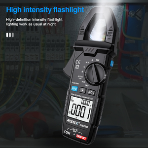 Kìm đo điện mini kỹ thuật số đo điện áp AC/DC & dòng điện True RMS 600V, tích hợp chức năng đo điện dung - Product Image 4