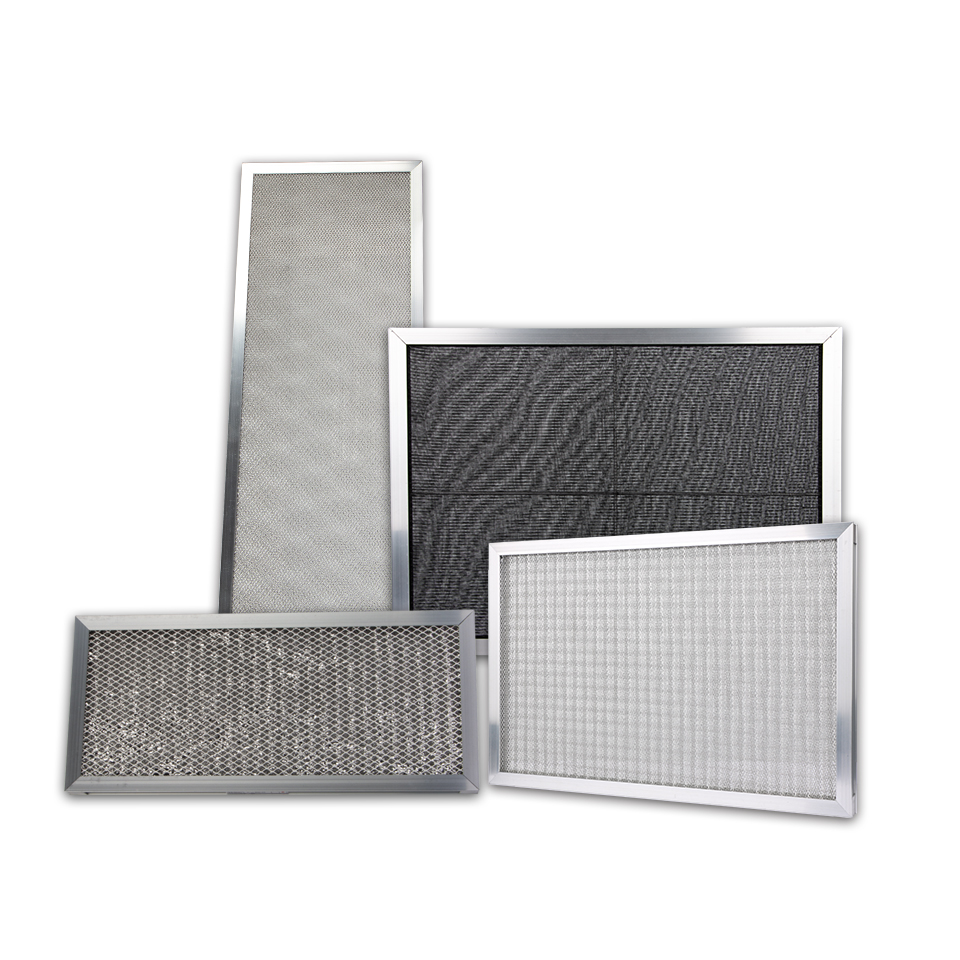 Aluminium Wire Mesh Pre-filter Washable Air Filter Mini Metal Frame Air Filter for Air Conditioning