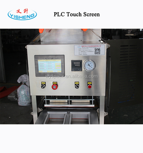 Xách tay khí nén chân không Nitơ tiêm khay niêm phong dùng một lần Bát Nhựa/cup/nước giải khát trường hợp máy đóng gói hóa chất - Product Image 2