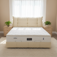Matelas king size mousse mémoire haute qualité pour dormeurs sur le dos, hypoallergénique, isolation mouvements