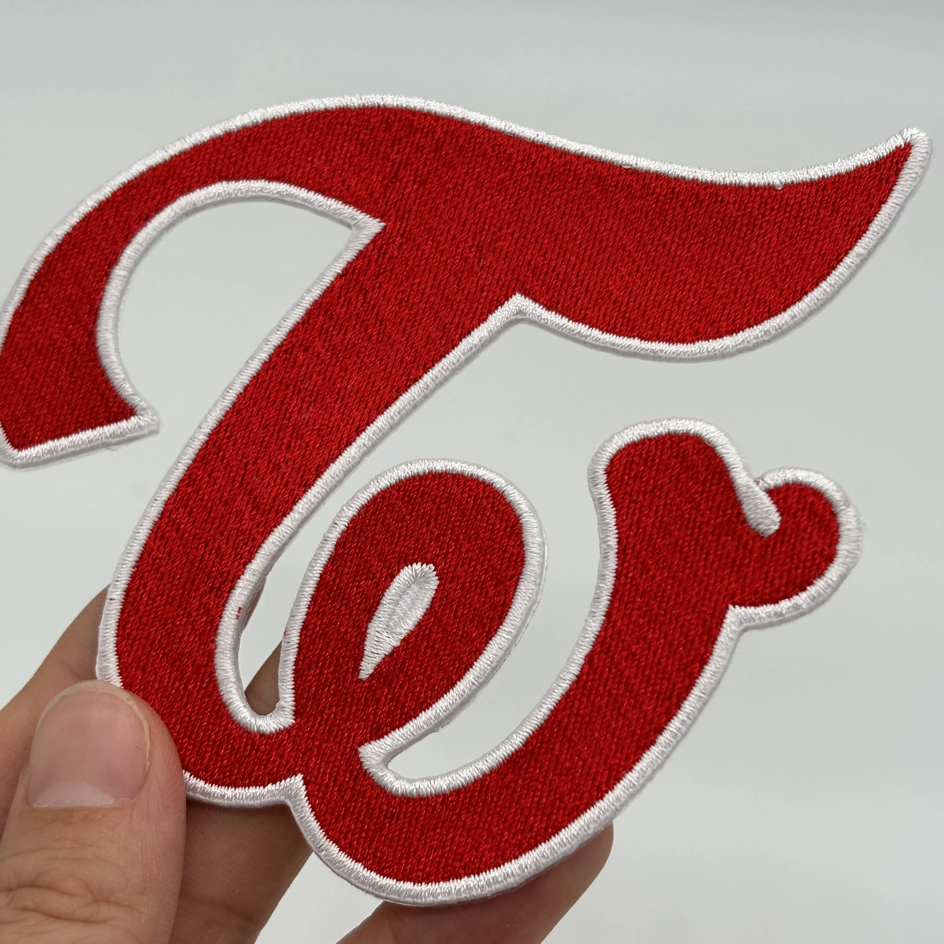 Factory Made Cheap Price Custom Design Embroidery Patches Iron On Embroidered Badges For Hat And Clothing