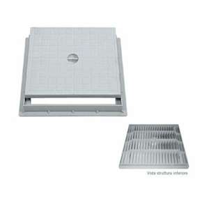 20x20 registres et grilles avec cadre et couvercle - Product Image 1