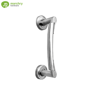 Poignée de porte design à levier solide Poignée de porte en bois décorative pour maison - Product Image 1