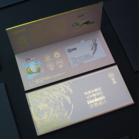 Clip de carte d'identité NFC VIP en PVC personnalisé emballage ultra-mince utilisé pour le commerce d'enveloppes de style enveloppe de carte de crédit