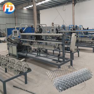Barter Cyclone Wire Chain Link Fence Making Machine avec Core Components-Moteur <span class=keywords><strong>de</strong></span> pompe à engrenages à roulement PLC - Product Image 4