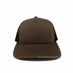 Gorra de camionero de malla estructurada con diseño de 6 paneles personalizable, proveedor hecho en Vietnam, ropa de calle joven y cómoda para adultos - Product Image 1