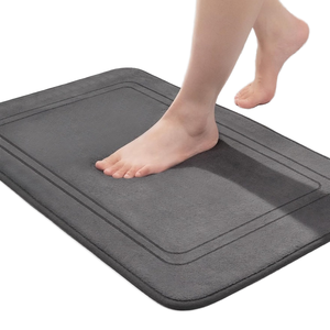 <span class=keywords><strong>Tapis</strong></span> <span class=keywords><strong>de</strong></span> <span class=keywords><strong>bain</strong></span> moderne en molleton <span class=keywords><strong>de</strong></span> corail gaufré à usage domestique absorbant antidérapant pour <span class=keywords><strong>Amazon</strong></span> <span class=keywords><strong>tapis</strong></span> <span class=keywords><strong>de</strong></span> pied en gros à étiqueter en usine - Product Image 1