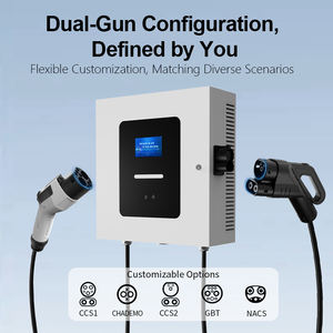 Station de recharge portable pour véhicules électriques OLINK 40kW 60kW 80kW, mobile avec roues, à courant continu rapide, montée au sol - Product Image 3