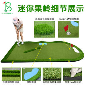 Ser Golf Indoor Putting Green 300x150cm <b>Artificial</b> <b>Grass</b> Practice Mat For Golf Training With Logo Option - Product Image 4