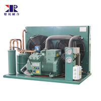 Unit Kondensor Tipe Terbuka Berpendingin Udara Kompresor Piston 6HP Langsung untuk Cold Room