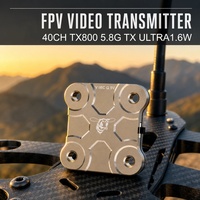 SpeedyBee TX800 VTX 5.8G 1.6W TX ULTRA Video Transmitter 48CH IRC Tramp MMCX 20*20mm Suku Cadang Drone FPV Racing Freestyle