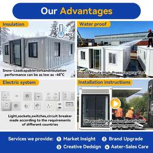 Comfort <span class=keywords><strong>Mobil</strong></span> Cozy House Tre Habitación expandible 20 pies 40 pies 1 dormitorio Casas prefabricadas <span class=keywords><strong>Mobil</strong></span> Homes Container Italia Planes para alquiler - Product Image 4