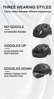 Yoloon Casque de cyclisme LED Casque de vélo rechargeable Logo personnalisé Casque de vélo de route EPS léger avec lentille magnétique et feu arrière