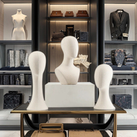Maniquí de Alta Gama para Exhibición de Pelucas y Ropa, con Cabeza y Postura de Pie, para Tiendas de Ropa, para Hombres y Mujeres