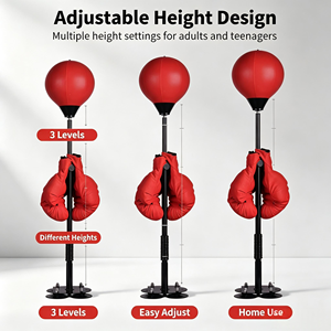 Appareil d'entraînement de fitness réglable à ressort pour la maison, équipement de sport, ballon de boxe sur pied - Product Image 2