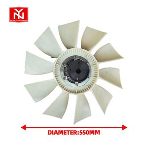 Nuevo Embrague de Ventilador de Silicona para Motor de Camión Shiyan Yunuo Dongfeng con Conjunto de Ventilador 1308060-KJ400 de Alta Calidad con <span class=keywords><strong>3</strong></span> Meses de Garantía - Product Image 6