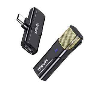 Kakusiga Rechargeable Wireless <b>Microphone</b> With Type C Connector <b>For</b> Smartphone And <b>Computer</b> Use - Product Image 5