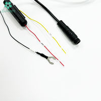 Câble électrique ouvert étanche M10 3Pin mâle à Y avec fusible de voiture pour batterie M8 M10 M12 câble mâle femelle