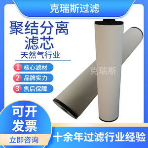 Élément filtrant coalescent gaz-liquide Chris H2939 1202846, filtre à carburant industriel - Product Image 5