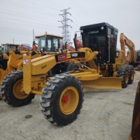 Niveleuse d'occasion CAT140H Modèle 2022 Moteur Diesel Haute Performance Boîte de vitesses Power Shift Puissance Élevée Pompe Caterpillar en Bon État