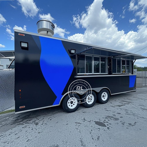 2025 personalizzato Pop Mart cucina completa gelato Fast Food rimorchio Van Snake Food carrello cibo per Snack prodotti all'ingrosso - Product Image 4